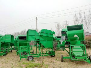 2022年大型花生摘果機